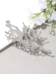 Strukturierte Haarklammer