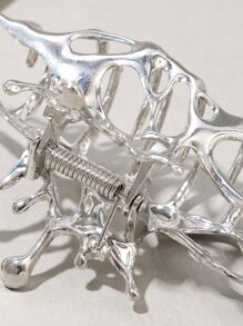 Strukturierte Haarklammer