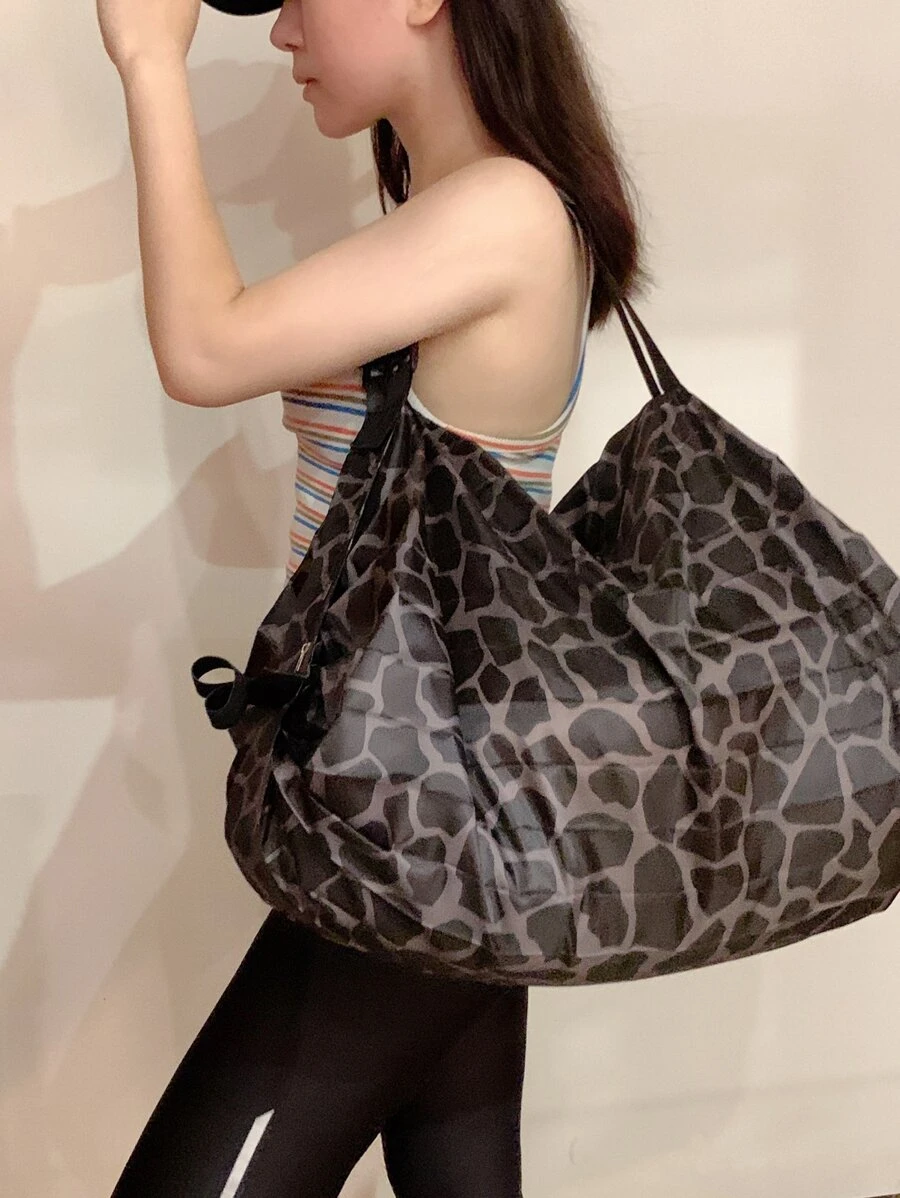 Graphic Print Duffel Bag Travel Bag Luggage Bag Overnight Bag Carry On Bag Hand Bag Gym Bag For Work School Supplies School Stuff For Back To School For Student Handbag Handbags Weekend Bag Hand Bags For Holiday Outdoor For Business Vacation Hospital For Men And Women Unisex Traveling Bag - Multicolor - View 1