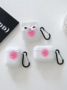 字母图案耳机保护套，附赠一个耳机挂钩，兼容 保护套、 Pro 3 保护套、 Pro（第二代）保护套、 3 保护套、 Pro 保护套、 1/2 保护套、 4 保护套 - 彩色 - 查看 6