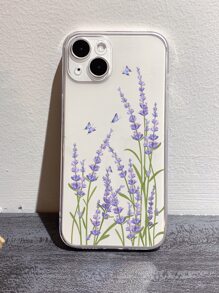 薰衣草色透明手机壳 - 彩色 - 查看 3