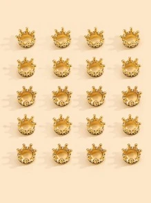20pcs Crown Design DIY Jewelry Accessory