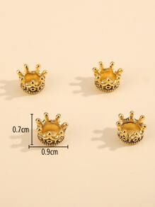 20pcs Crown Design DIY Jewelry Accessory
