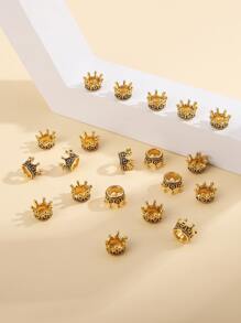 20pcs Crown Design DIY Jewelry Accessory