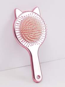 1 chiếc lược chải tóc hình mèo, trở lại trường, vật dụng cần thiết cho kỳ nghỉ du lịch, phụ kiện tóc cho nữ - Nhiều màu - Xem 3