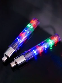 1入組摩托車車輪安全出行燈 - 彩色 - 查看 4