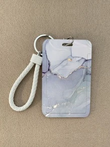 大理石圖案自粘式卡包