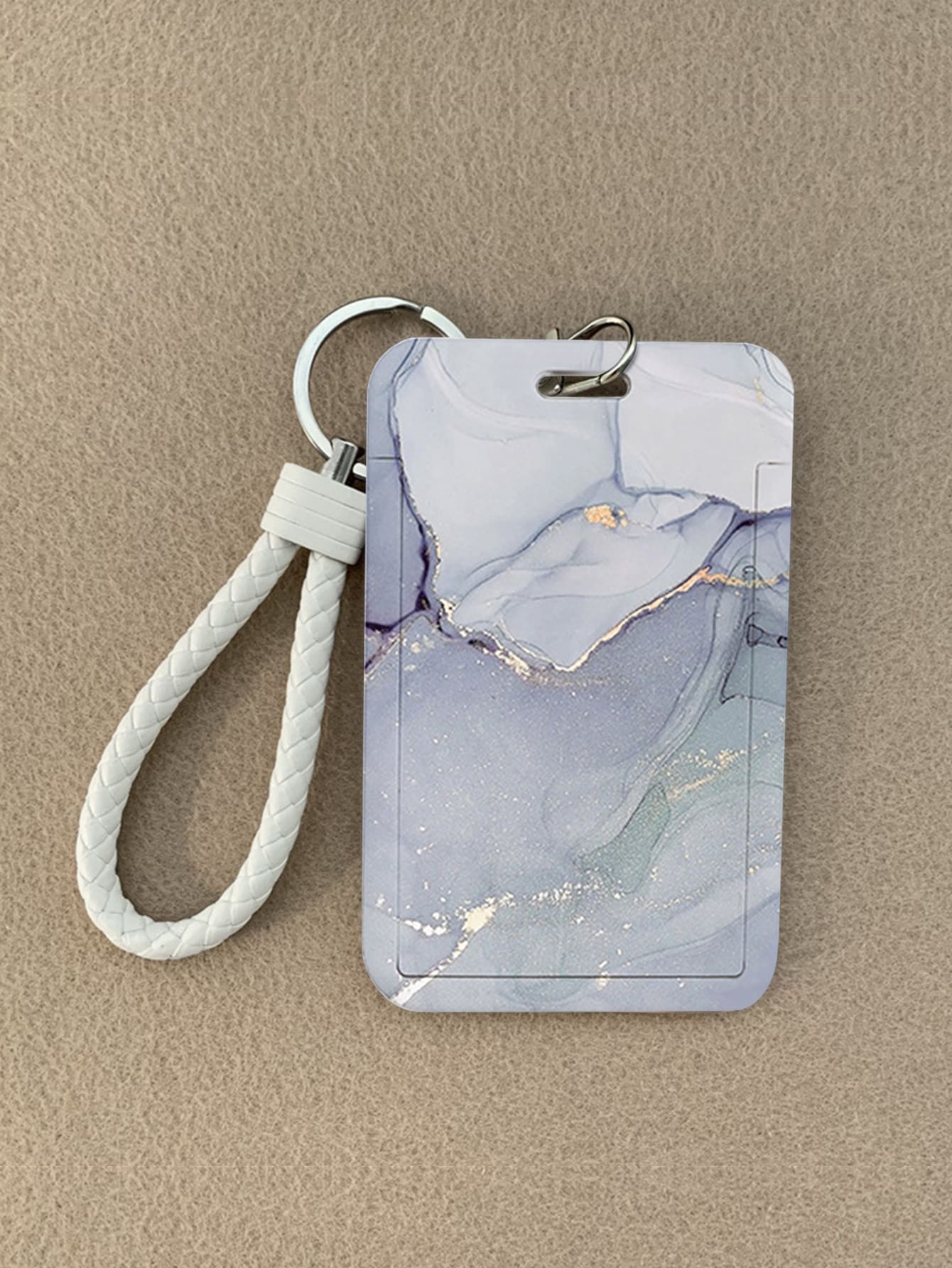 大理石圖案自粘式卡包