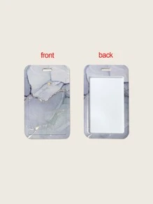 大理石圖案自粘式卡包