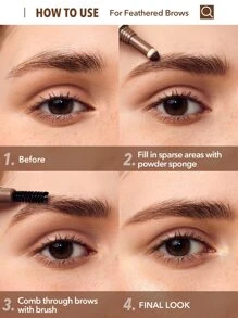 SHEGLAM Brow Goals 3-In-1 Eyebrow Pencil-Espresso - Espresso - View 6