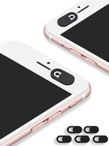 5pcs WebCam Cover Compatible With Phone & PC Lens Waterproof Shockproof Anti-Fall Anti-Fall Scratch Resistant Anti-Fingerprint Full Cover