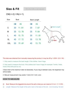 Colorful Striped Pet Dress - Pink - View 5