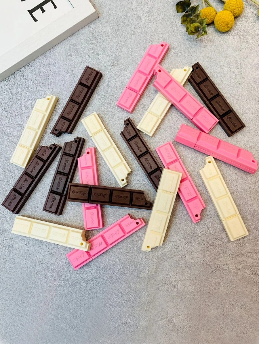 2入組巧克力形狀隨機圓珠筆