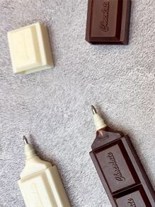 2入組巧克力形狀隨機圓珠筆
