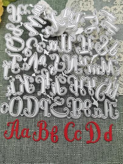 اداة تقطيع حرف شكل قطعة واحدة