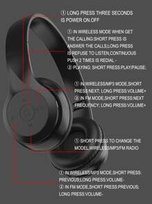 Macaron Color Lightweight Foldable Headphone