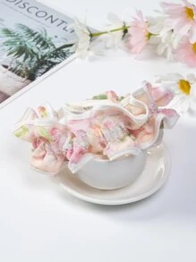 Băng đô voan in hoa - Nhiều màu - Xem 2