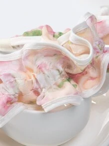 Băng đô voan in hoa - Nhiều màu - Xem 3