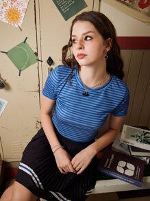 ROMWE Collar de cadena con diseño de cereza - Multicolor - Ver 3