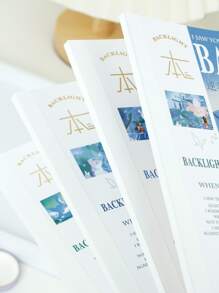 1 pieza Cuaderno al azar con estampado de dibujos animados - Multicolor - Ver 3