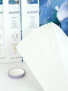 1 pieza Cuaderno al azar con estampado de dibujos animados - Multicolor - Ver 4