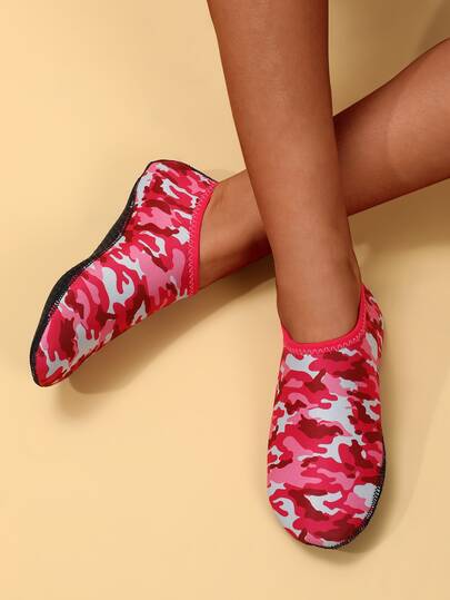 Calcetines acuáticos con estampado de camuflaje