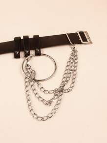 Thắt lưng khóa vuông trang trí đường phố & dây chuyền - Xem 5