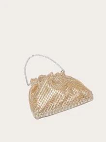 Long lanh lấp lánh quyến rũ, sequin, sang trọng, sáng bóng Chuỗi trang trí kim cương nhỏ Túi buổi tối Ngọc trai giả cho cô gái tiệc tùng, phụ nữ, cô dâu Hoàn hảo cho bữa tiệc, đám cưới, vũ hội, bữa tối / tiệc, để kết hợp, túi xách, quà tặng, trang phục, hoàn hảo cho trang phục, đám cưới Váy , Váy trang trọng cho phụ nữ , Váy dạ hội , Váy , Váy sinh nhật , Hoàn hảo cho trang phục , Váy cưới , Váy trang trọng cho phụ nữ , Váy dạ hội , Váy , Váy sinh nhật , - Vàng - Xem 4