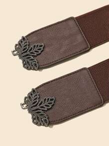 波西米亚风叶扣宽腰带万圣节