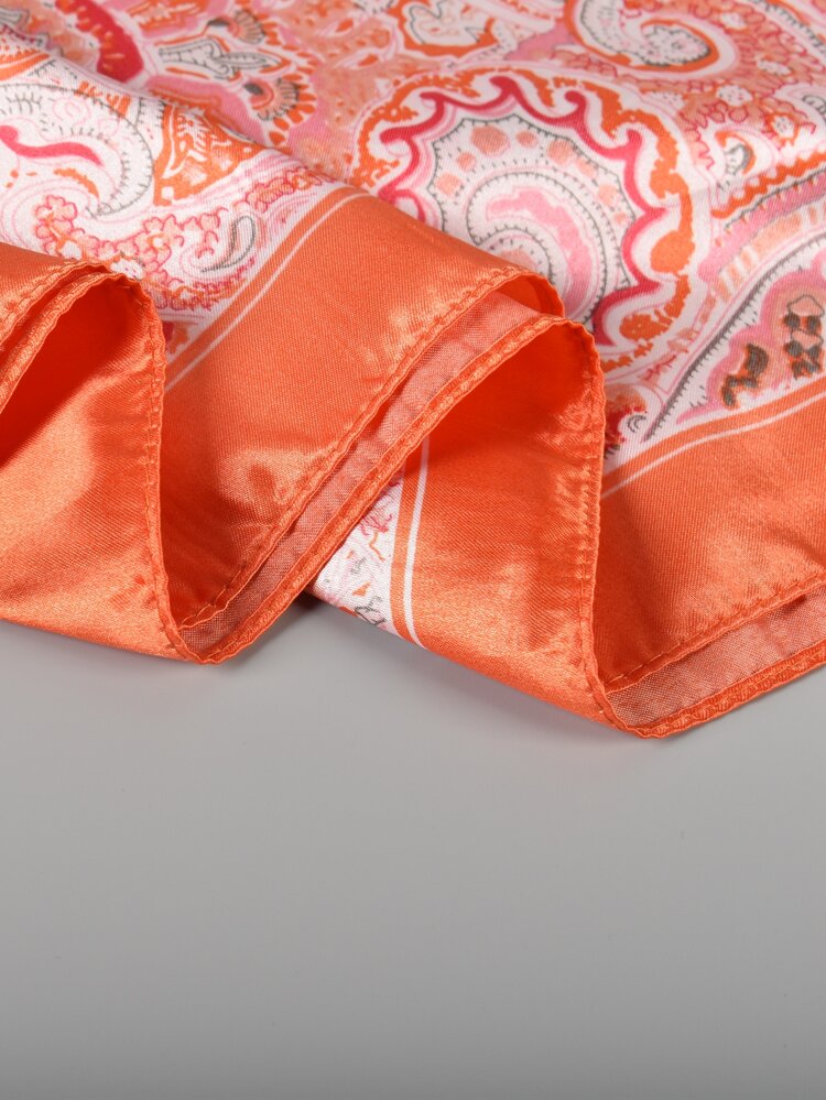 1pc Women's Vintage Jacquard Paisley Pattern Printed Scarf Shawl, Sunscreen, Headwrap, Suitable For Travel, Parties, Celebrations Bandana,Hair Band,Head Band Ideal For Dressing Up Your Look