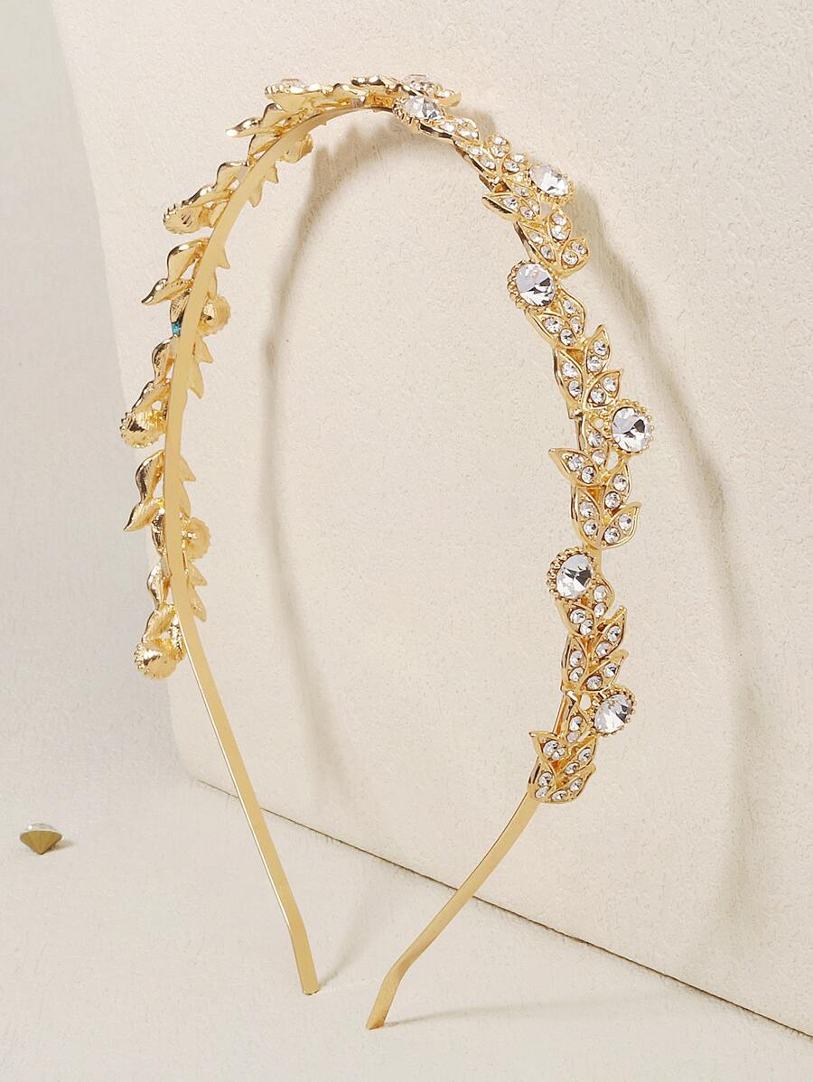 水钻叶子装饰婚礼头饰派对头饰新娘发饰情人节配饰