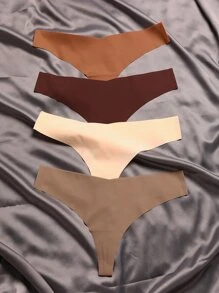 4件無痕內褲 - 彩色 - 查看 3