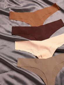 4件無痕內褲 - 彩色 - 查看 5