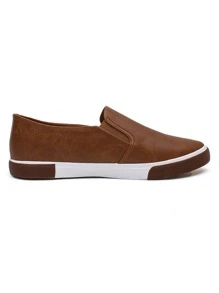 Giày Sneakers Slip On Họa Tiết Động Vật Cho Nam, Mới 2023 - Màu Khaki - Xem 3