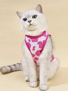 PETSIN 奶牛圖案寵物背心 - 彩色 - 查看 4