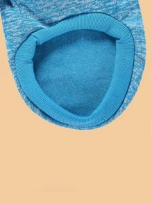 1入組字母設計寵物運動衫 - 藍色 - 查看 6