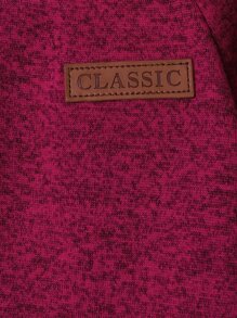 Plain Pet Sweatshirt - Burgundy - View 5