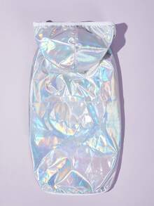 Hooded Neon Pet Raincoat