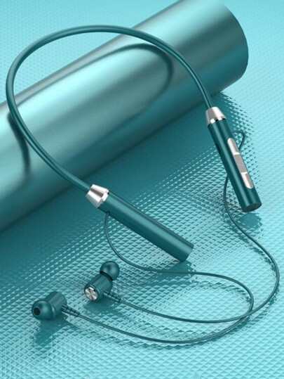 1pc Unisex Magnetic Bluetooth Headphones With Extra-Long Battery Life