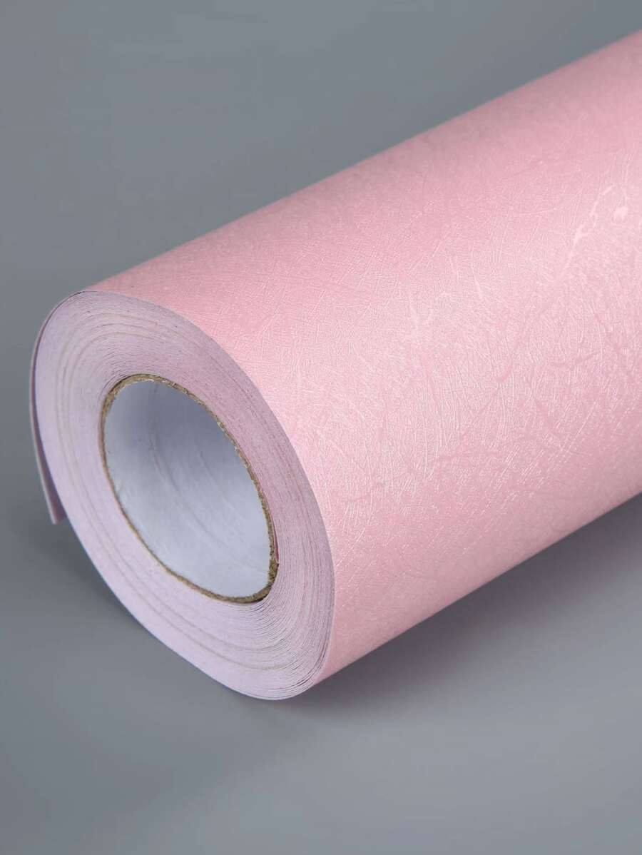 1入組素色牆紙 - 粉色 - 查看 1