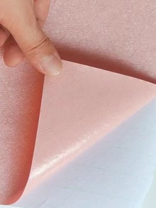 1入組素色牆紙 - 粉色 - 查看 6