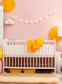 1入組素色牆紙 - 粉色 - 查看 7