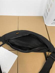 Justerbar Brev Kul Midjeväska - Svart - Visa 5