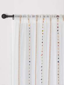 Màn trang trí bằng vải thêu trang trí đơn - Nhiều màu - Xem 1