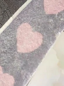 1pc Heart Pattern Non-slip Door Mat - Multicolor - View 2