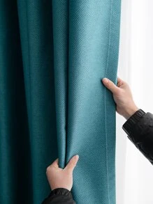 Rèm chắn sáng đơn thuần - màu xanh lá - Xem 2