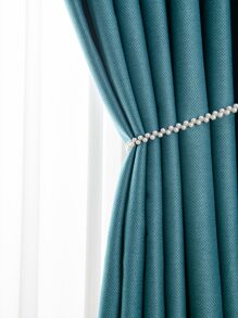 Rèm chắn sáng đơn thuần - màu xanh lá - Xem 7