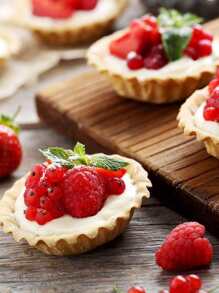 1pc Mini Tart Pan With Removable Bottom Round Nonstick Quiche Pan, Heavy Duty Fluted Side For Pie,Mousse Cake, Dessert Baking - Black - View 5