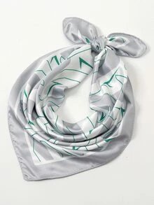 圖案印花方巾 - 彩色 - 查看 6