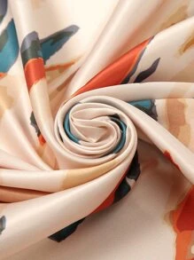 1入組漸進幾何樣式時尚女士方巾 - 彩色 - 查看 6